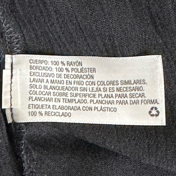 Xhilaration sz XSm dress-tunic boho style in black with a lovely trim sheer - Picture 12 of 13